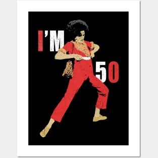 i'm 50 sally omalley vintage illustration Posters and Art
